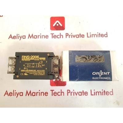 Filtro Antirumore Alimentatore Orient Rns-2006