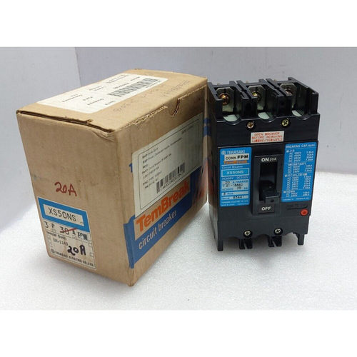 Terasaki XS50NS TemBreak Circuit Breaker 20A 25kA 3 Pole FPM