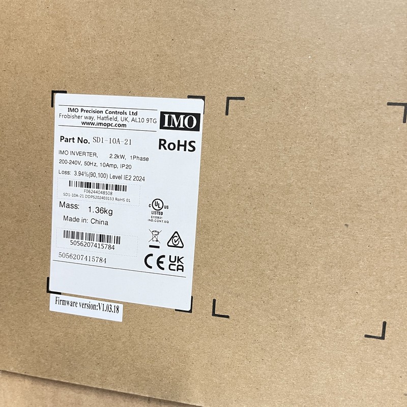 Inverter Drive SD1-10A-21 IMO 2.2kW 1PH 200-240V 10A IP20
