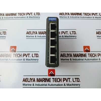 Moxa EDS-205 sin Manejo Ethernet Interruptor 1201002052023 R