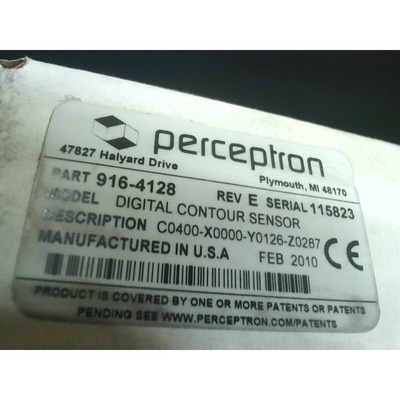 Perceptron 916-4128 Laser Digital Contour Sensor - Factory S
