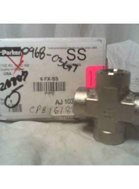 Parker 6 FX-SS Acero Inoxidable Cross - Nuevo En Caja