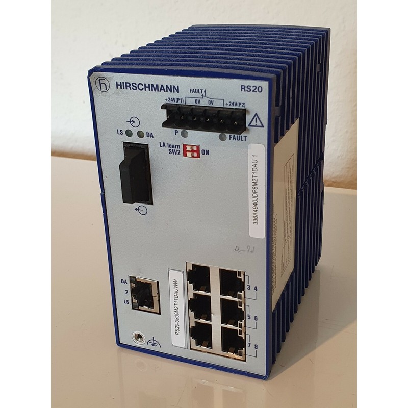 Hirschmann RS20 RS20-0800M2T1TDAUWW Ethernet Switch RS20-080
