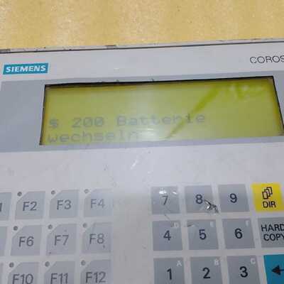西门子操作面板COROSOP15B6AV35151MA01Ver2.13已测试正常工作