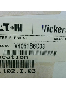 Elemento De Filtro Vickers V4051B6CO3 - Nuevo En Caja