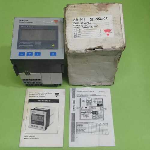 Carlo Gavazzi WM296 AV5.3 Power Analyzer AB1012 WM296 Tested