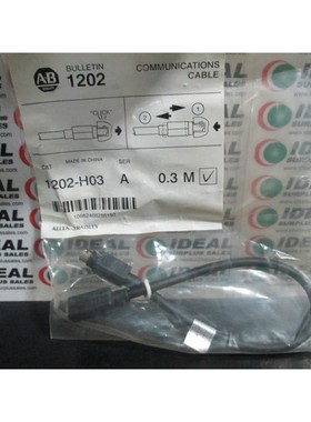 Cable De Comunicación Allen Bradley 1202-H03 /A 0.3M - Nuev