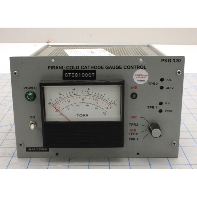 CTE810007 / PIRANI,COLD CATHODE GAUGE CONTROL,PKG 020 / BALZ