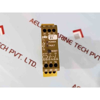 Relè Di Protezione Elettronico Pilz S1MN 110VAC 2C/O 24V AC