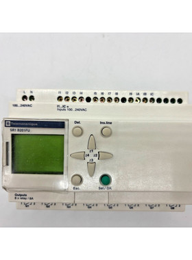 SCHNEIDER ELECTRIC ZELIO SR1 B201FU SMART RELAY PROGRAMMABLE