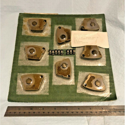 Kingsbury 8 X Thrust Pads KB12-01617 - 484883-005 - 484706-G