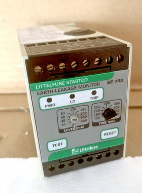 Littlefuse SE-703-0D Earth Leakage Monitor REV-06 12-30Vdc M