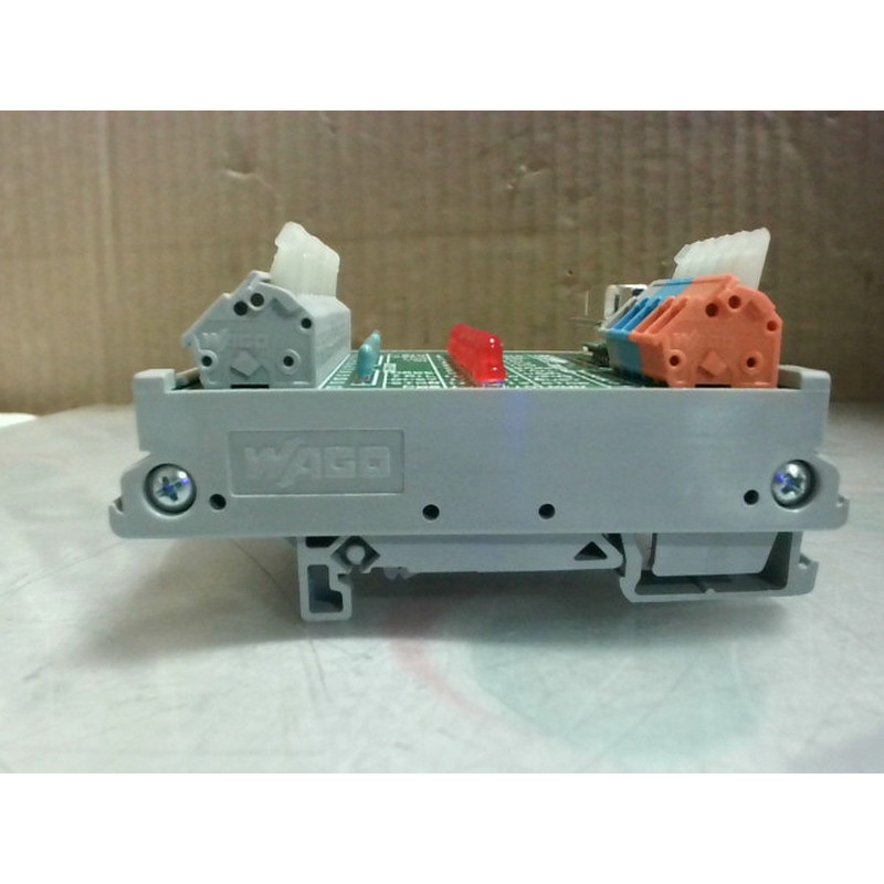 Wago Sis-Con Breakout Módulo Rail Soporte Interfaz Serie 60