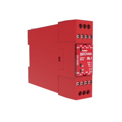 Safety Relay SRL1 Mechan Controls 24V AC/DC, 2NO/1NC 307.004