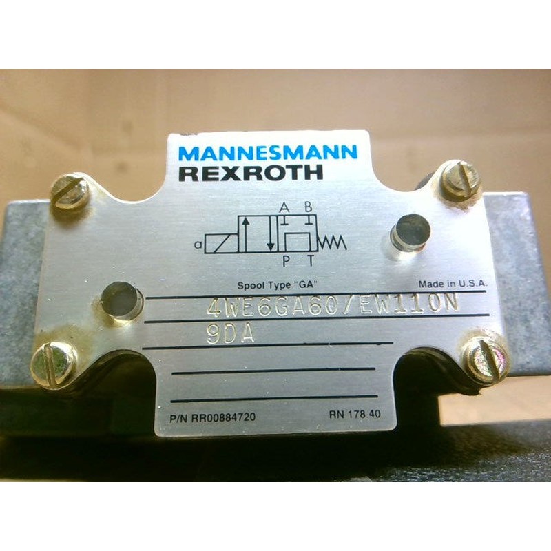 Vanne De Contr?le Directionnel Hydraulique Rexroth 4WE6GA60/