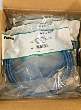 10 X Panduit UTPSPL2MBUY CAT-6 COPPER PATCH CORD, RJ45 Conne