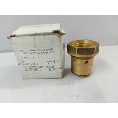 SYMMONS SC-3 Renewable Sedile