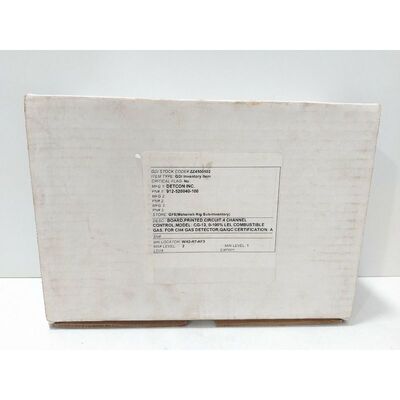 Detcon 912-520040-100 Circuit Board Printed CG12, 0-100% LEL