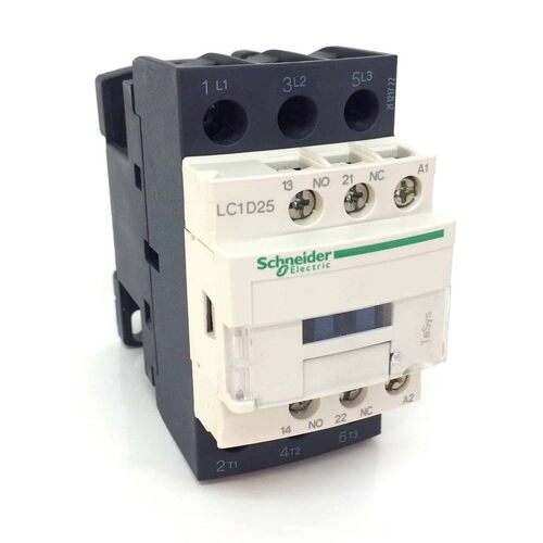 Contactor LC1D25U7 Schneider 230-240VAC 11kW 035008 LC1D25-U