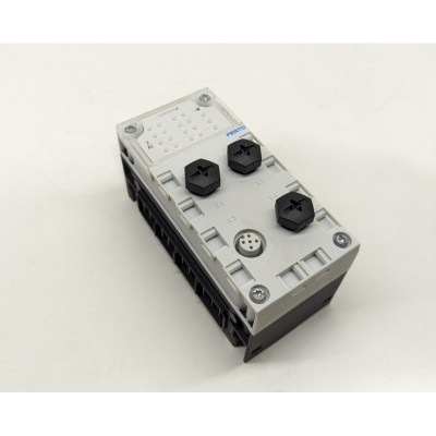 Festo CPX-AB-4-M12X2-5POL WITH CPX-GE-EV 195704 Manifold Blo