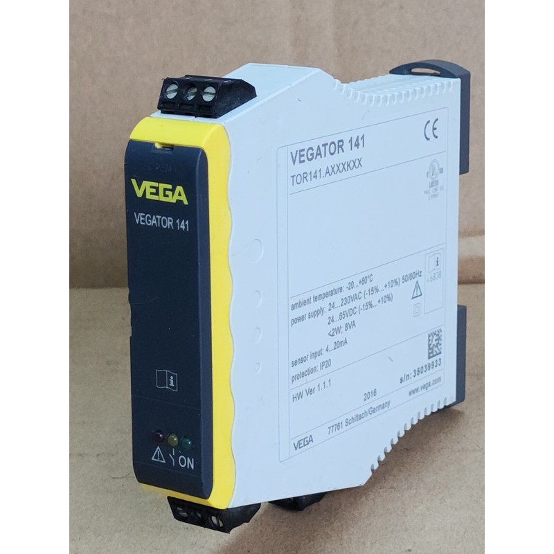 TOR141.AXXXKXX VEGA VEGATOR 141 单通道控制单元 TOR141.AXXXKX