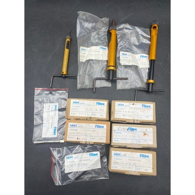 LOT OF SEDC FILTEC TAPPING PARTS 8-32AC328 6-32AC207 10-32AC