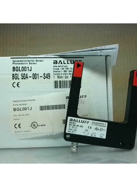 Balluff BGL001J Photoelectric Forked Sensor 50mm Sensing Ran