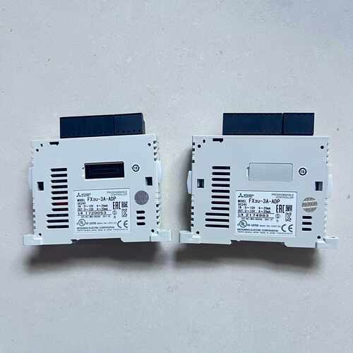 三菱PLC模块FX3U3AADP原装拆机实物拍摄