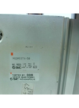 SMC MGQM63TN-50 Neumático Compacto Guía Cilindro 63mm Bore