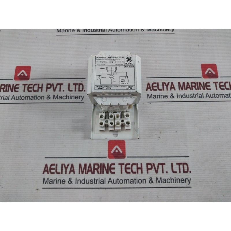 Wipro WBS/H 56070SL31 Ballast Aperto Da Costruzione 240V, 50