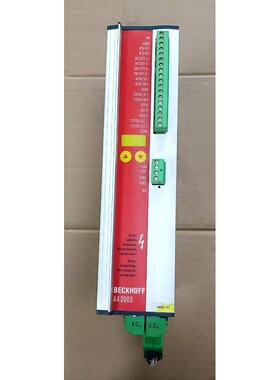 AX2003 S6300-520 3X230-480V 2KVA BECKHOFF SERVO DRIVE AX2003