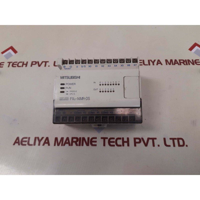 Mitsubishi Melsec FX0-14MR-DS Programmable Controller 24VDC