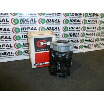 Cutler Hammer 10250H479-11 Botón De Presión De Alta Resist