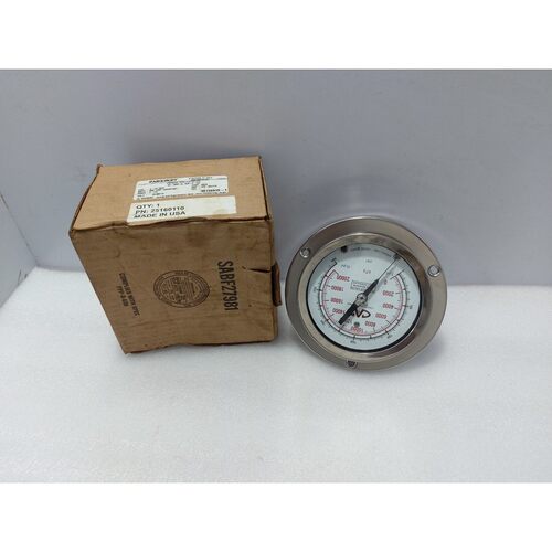 Ashcroft 25160110 General Service Gauge Range 3-15Psi