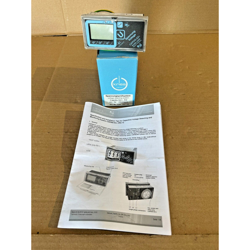 KRIES Voltage Detecting System Capdis-S2+_R4 2500423 Made in