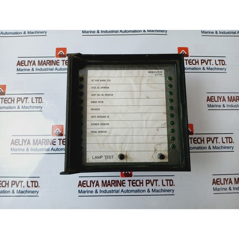 SELCO M4700 Alarm Indicator Panel