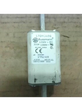 Fusible Bussmann 170M3696 De Alta Velocidad 1250V 315A 1300V