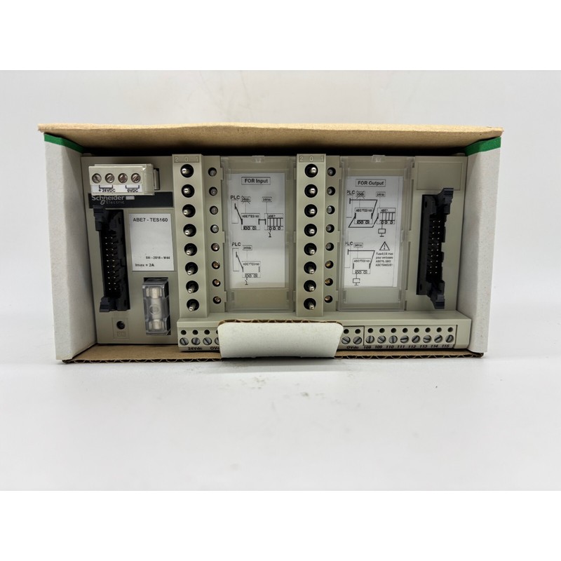 SCHNEIDER ELECTRIC ABE 7TES160 TEST MOUNTING BASE 16 CHANNEL