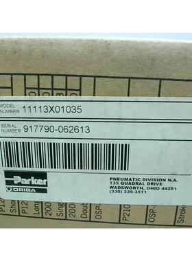 Kit De Servicio De Cilindro Parker 11113X01035 - Paquete Sel