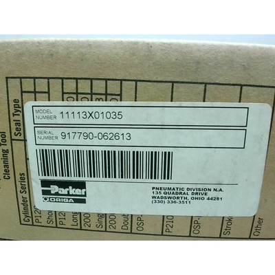 Kit De Servicio De Cilindro Parker 11113X01035 - Paquete Sel