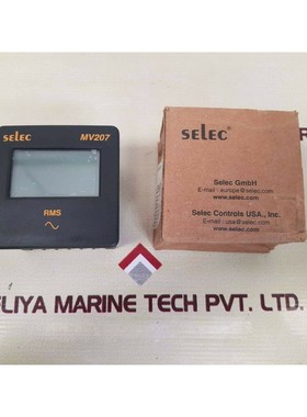 Selec MV207 Voltímetro Analógico De Corriente Continua