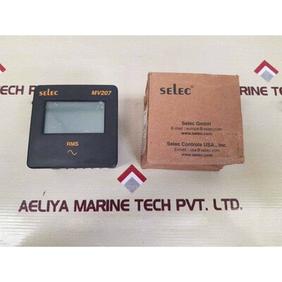 Selec MV207 Voltímetro Analógico De Corriente Continua