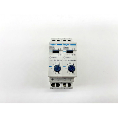 2 PIECES HAGER EM001 , 233001