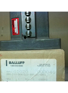 Balluff BNS-113-D04-L12-100-21-SP01 Limit Switch - New In Bo