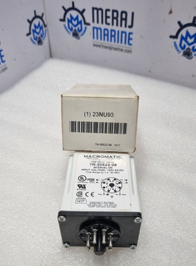 Macromatic TR-50522-08 Time Delay Relay Input Voltage 120V A