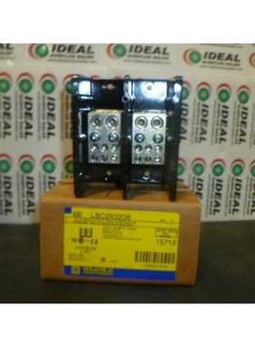 Square D 9080 LBC263206 Bloque De Distribución De Energía