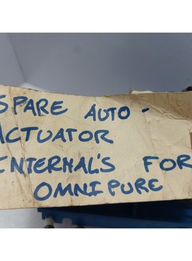 Omnipure Spare Auto Actuator Internals For Omni Pure