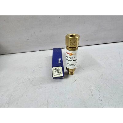 Wescol Type 83 Flashback Arrestor Sauerstoff 15 Stange / 150