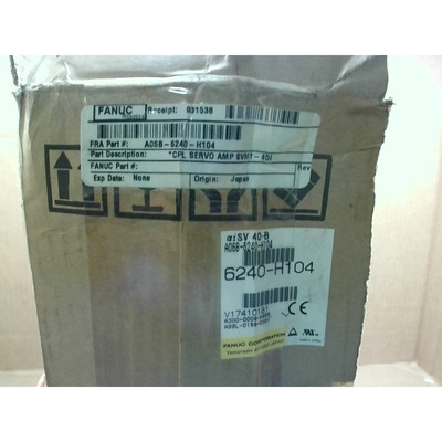 Amplificador Servo Fanuc A06B-6240-H104 aiSV 40-B - Nuevo En