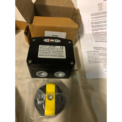 Euroswitch Topbox TB-103W ATEX Wireable Switch Box. Valve Po